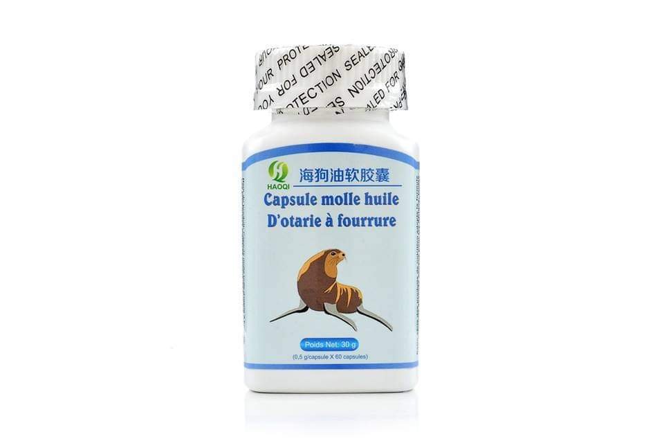 CAPSULE MOLLE D'HUILE D'OTARIE