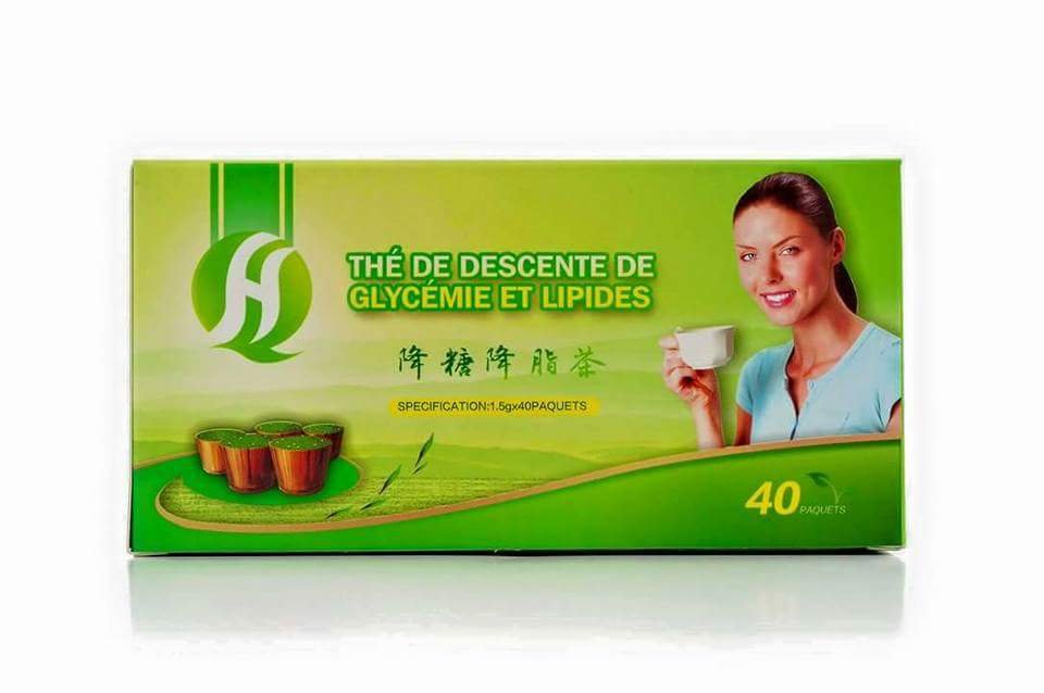 THE DE DESCENTE DE GLYCEMIE ET DE LIPPIDES
